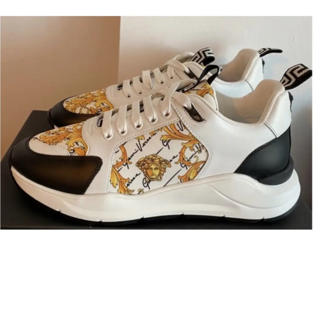 Versace white leather Sneakers size 38